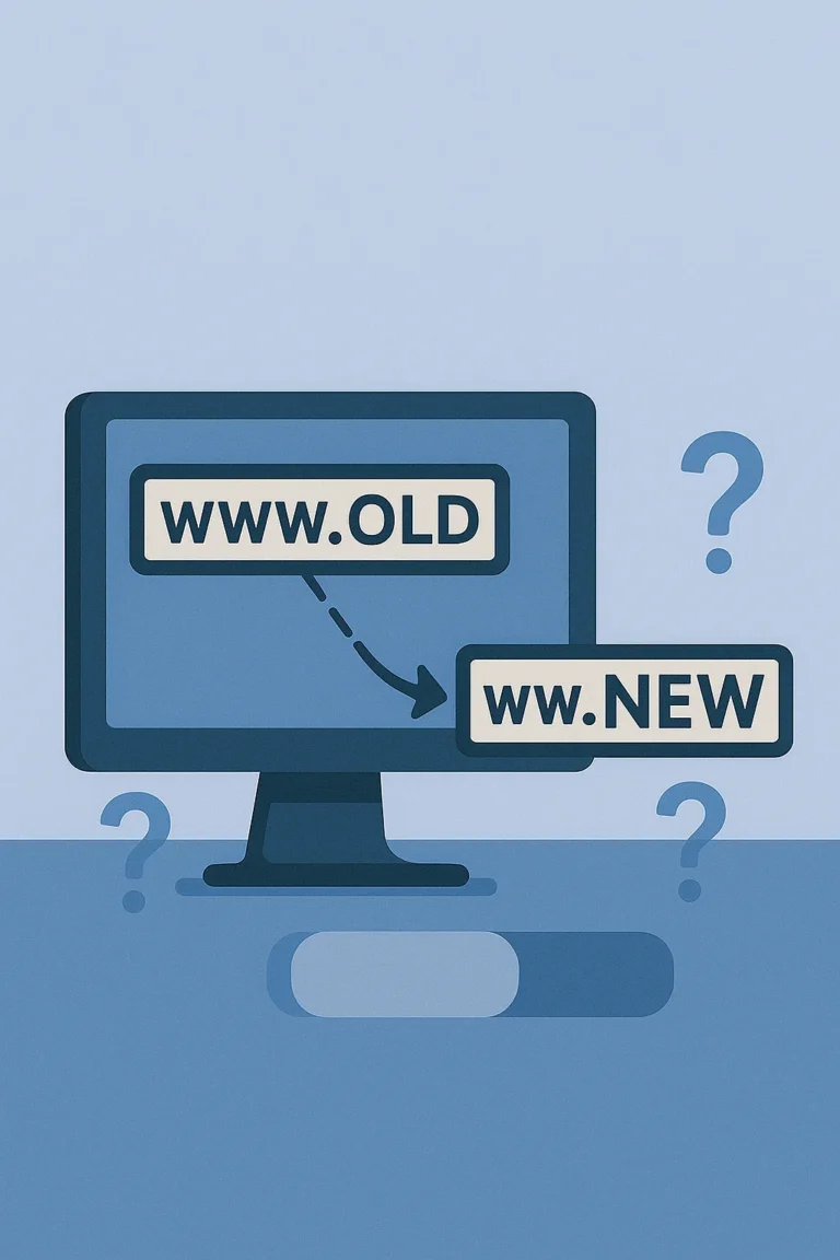 zmiana domeny seo