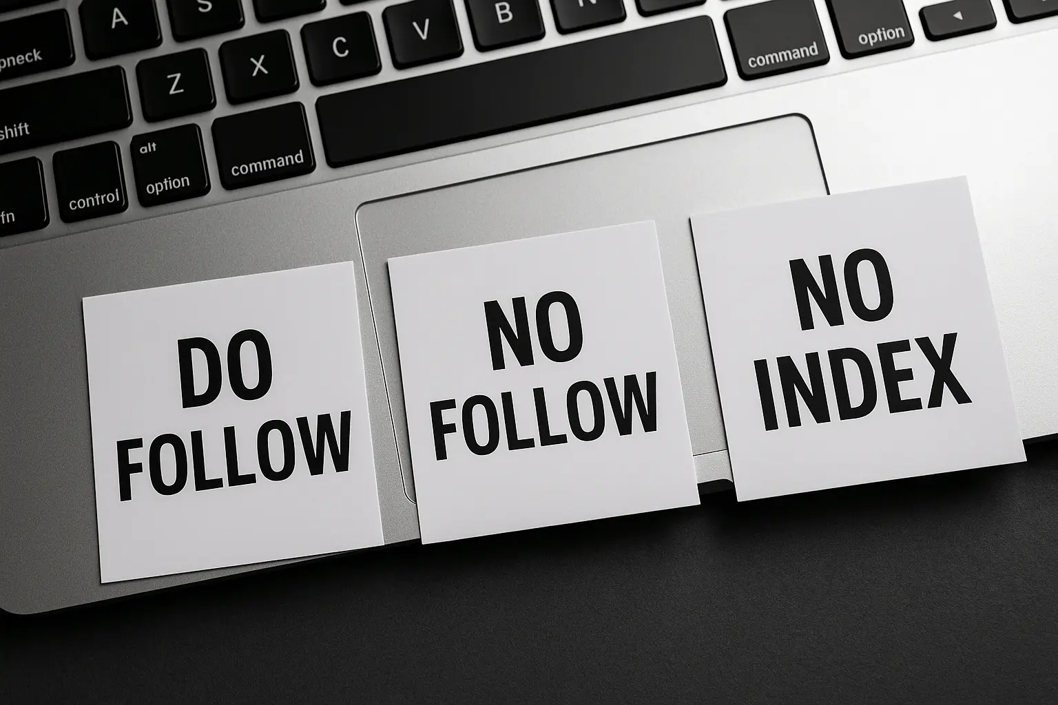 Link Dofollow, nofollow, no index